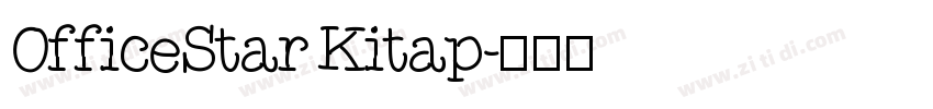 OfficeStar Kitap字体转换